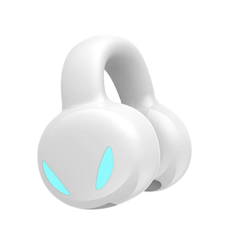 Wireless Sport With Comfort Fit No Pain_White Earbuds