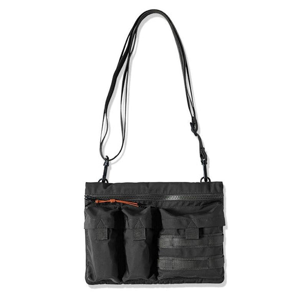 Carbon Black Single Shoulder Messenger Bag Bags