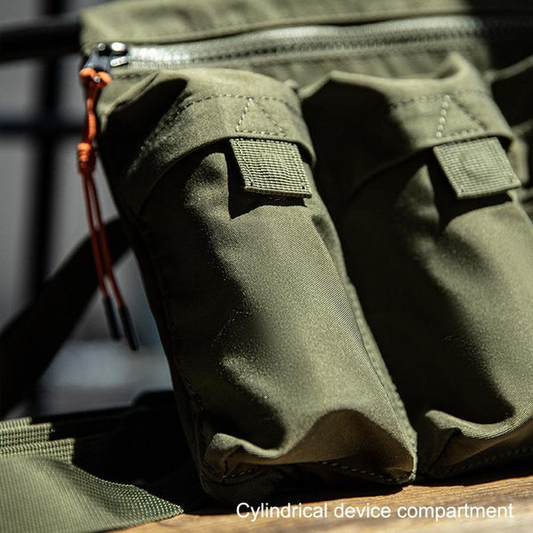 Carbon Black Single Shoulder Messenger Bag Bags