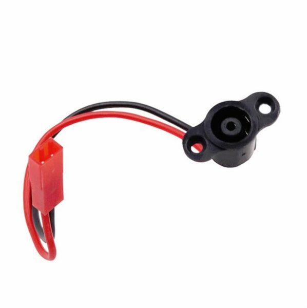 Waterproof Battery Charging Head For Xiaomi Mijia M365 Electric Scooter With Red Cover Accessories Parts