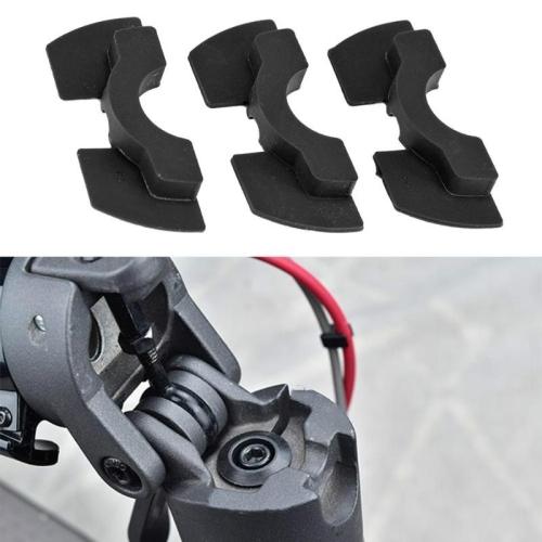 3 Piece Shockproof Rubber Dampers For Xiaomi M365 Scooter White Accessories Parts