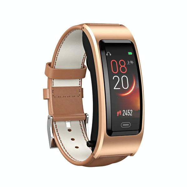 Bluetooth Sleep Heart Monitor Bracelet B7 Black + Silicone Strap Smart Watches