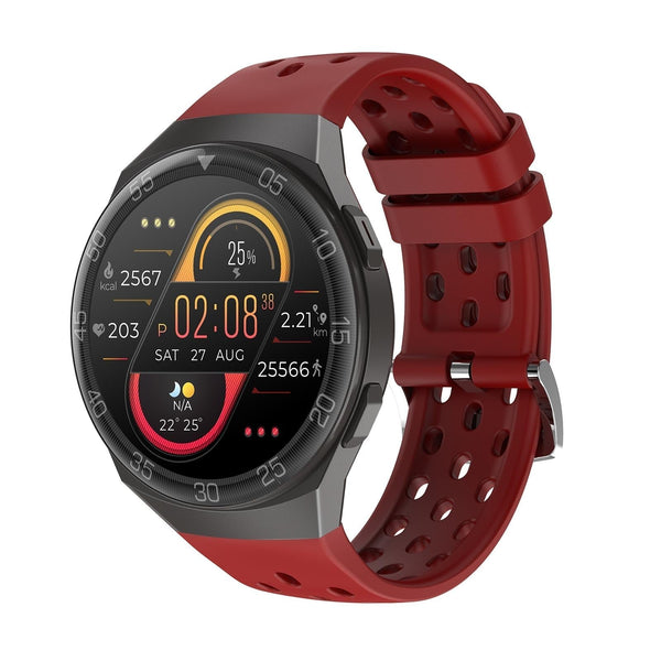 1.28 Inch Ips Screen Bluetooth 5.0 Ip67 Waterproof Smart Watch Red Smart Watches