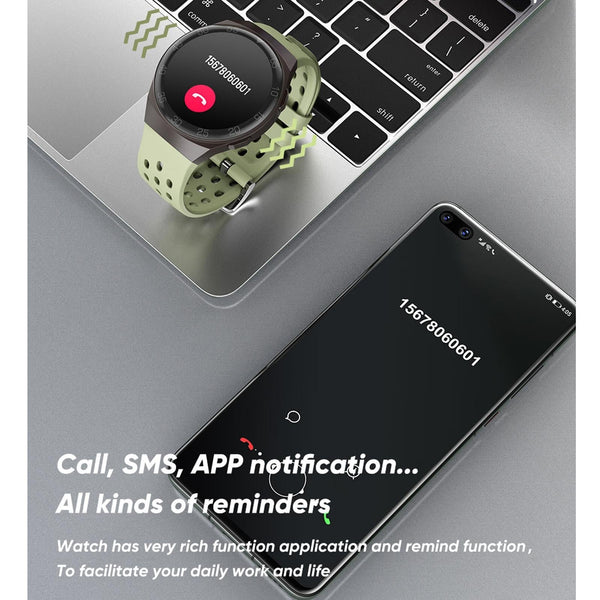 1.28 Inch Ips Screen Bluetooth 5.0 Ip67 Waterproof Smart Watch Red Smart Watches