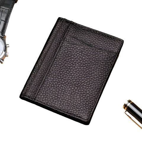 Multi Card Rfid Defense Bag For Ids Dark Brown Id & Document Holders