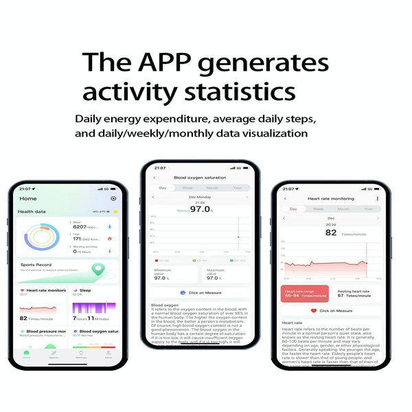 Smart Ring For Health Monitoring & Multiple Sports Modes Size 10 Gold Activity Trackers