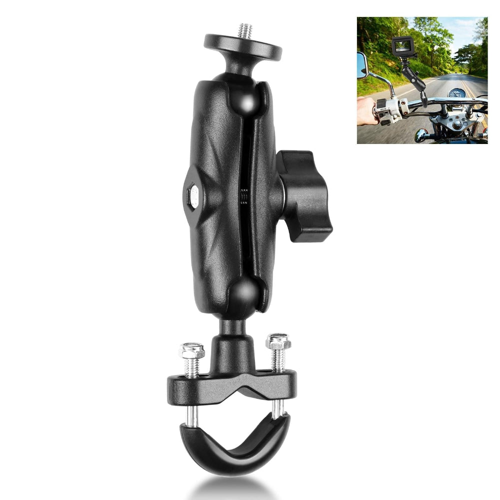 Motorcycle Handlebar Fixed Mount U Bolt Base Holder For Gopro And Action Cameras Bike Camera Holders Mounts