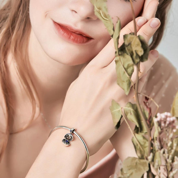 925 Sterling Silver Surprise Love Pendant For Diy Bracelets & Necklaces Red Charms & Pendants