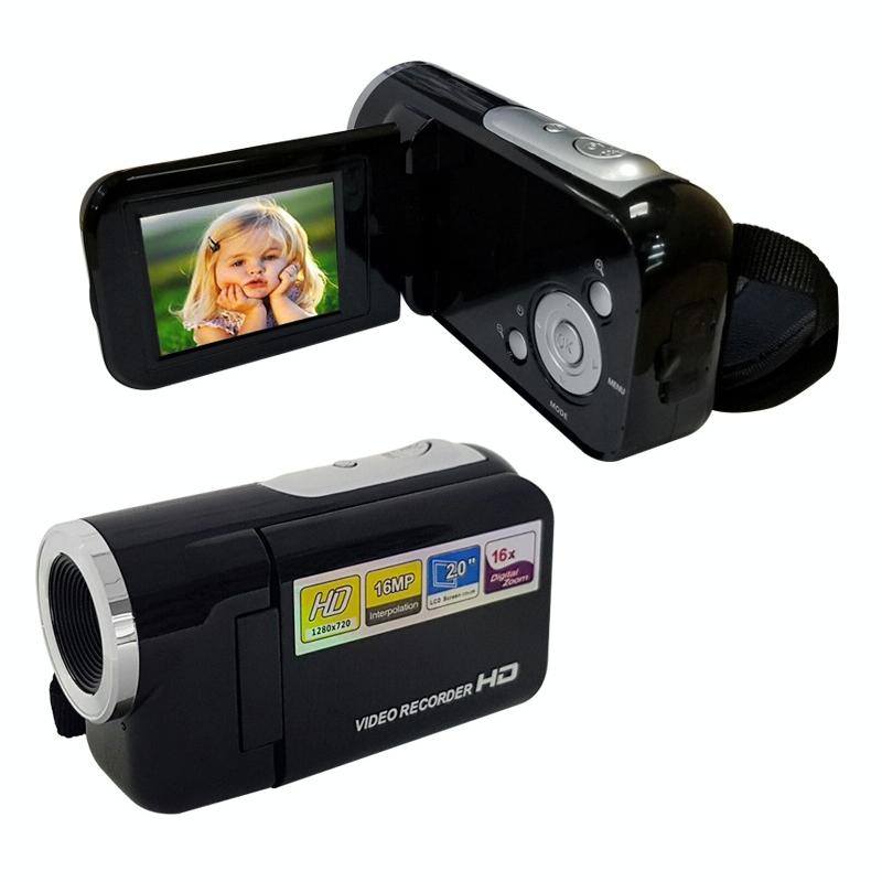 16Mp Digital Camera For Photos And Videos_Black Digital Cameras