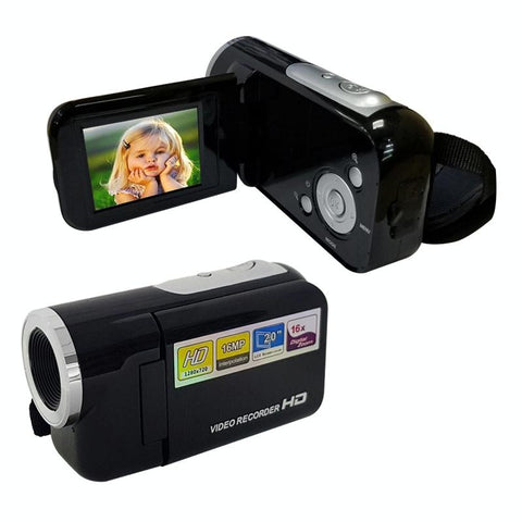 16Mp Digital Camera For Photos And Videos_Black Digital Cameras