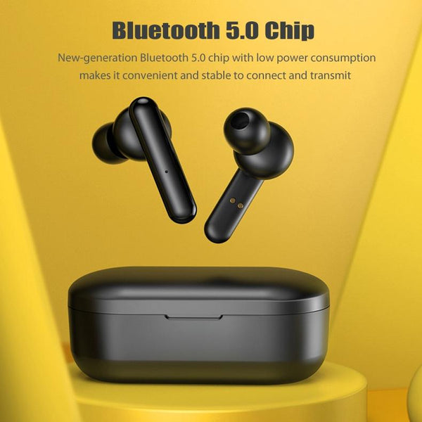 Mini Touch Control Tws Wireless Earphones With Mic & Charger Box Blue Chargers & Cradles