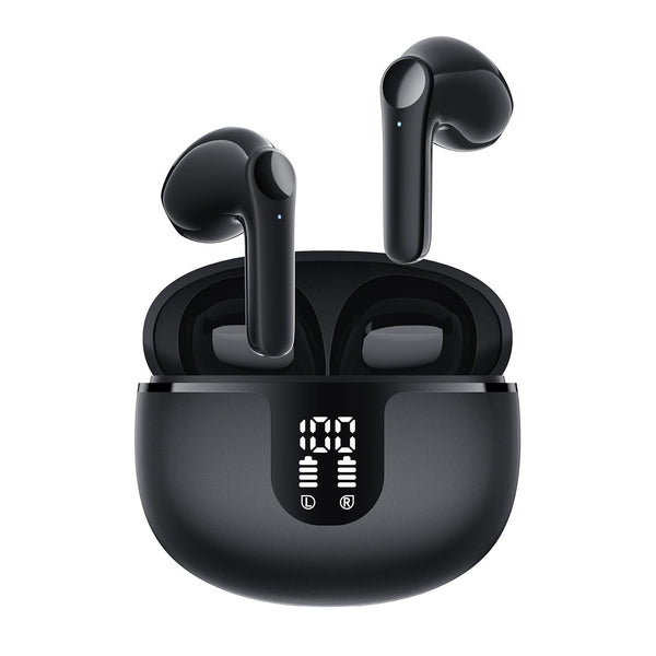 True Wireless Stereo Bluetooth Earphones S61 Black Earbuds