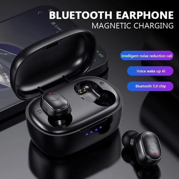 Waterproof Mini Touch Control Bluetooth Earphones With Noise Cancelling Fink Earbuds