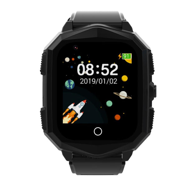 1.4 Inch 4G Locator Technology Positioning Children Calling Watch With Sos Function Blue Smart Watches