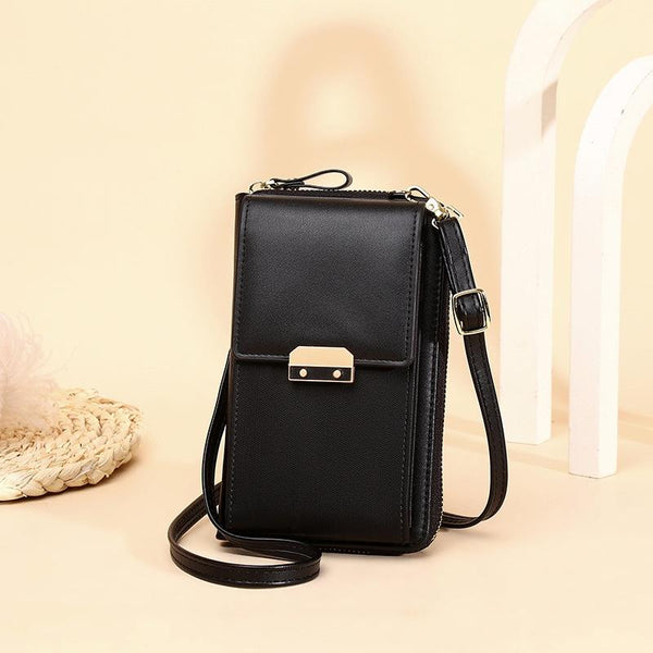 Compact Locking Crossbody For Women Essentials Black Women's Bags & Handbags