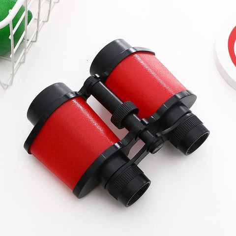 Mini Hd Toy Binoculars For Kids Compact And Durable Red Binoculars & Monoculars