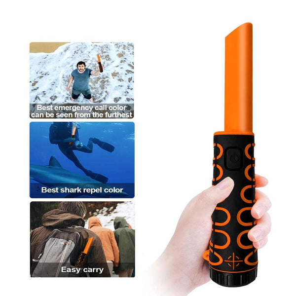 High Sensitivity Underwater Metal Detector Ip68 Waterproof & Convenient Yellow Metal Detectors
