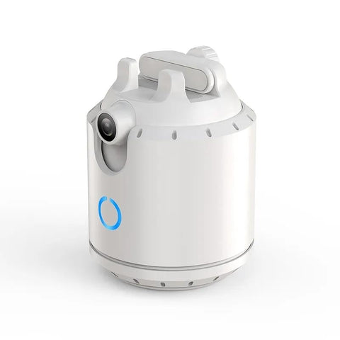 White Smart Desktop Ptz With 360 Degree Rotation And Automatic Tracking Mounts & Holders