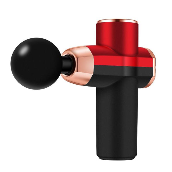 Compact 12V Muscle Relax Massage Gun Mini Size_Green Black Massagers