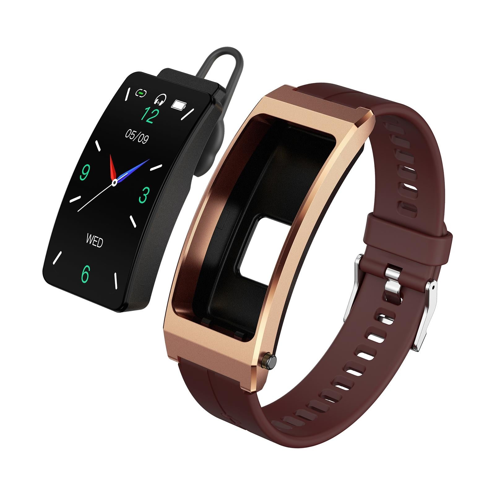 Sleep Oxygen Monitoring Smart Bracelet Rose Gold Activity Trackers