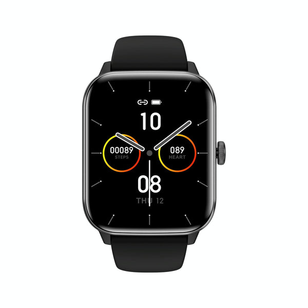 1.91 Inch Bt5.2 Smart Sport Watch Sleep Heart Rate Oxygen Temp Blood Pressure Monitor_Black Smart Watches