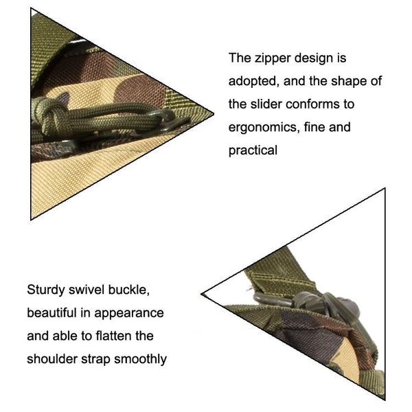 Waterproof Outdoor Messenger Bag For Sports & Cycling Army Green Bags