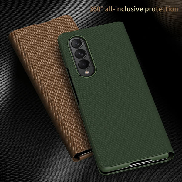 For Samsung Galaxy Z Fold4 5G Kevlar Texture Phone Case Cases Covers & Skins