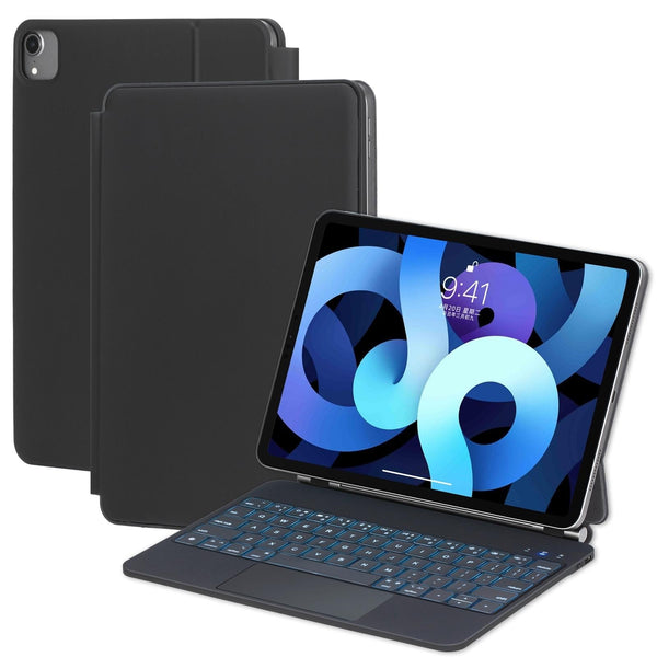 Bluetooth Keyboard Leather Case For Ipad Air / Pro 11 2022 2024 10.9 Touch Pad White Keyboards