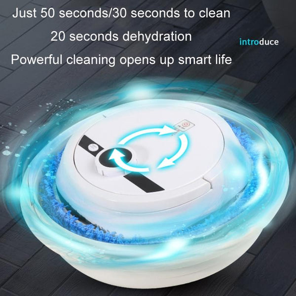 Smart All In One Robotic Sweeper And Mop Black Carpet & Floor Sweepers