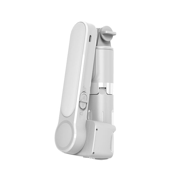 Mini Folding Gimbal Stabilizer With Tripod White Stabilizers