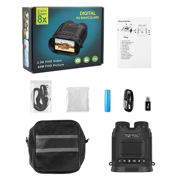 3 Digital Night Vision Binoculars With Ips Screen Green Binoculars & Monoculars