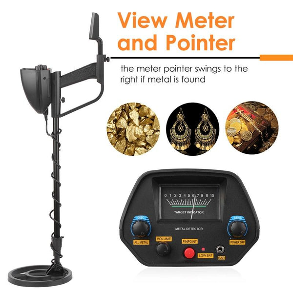Outdoor Metal Detection Equipment Accurate Positioning_Yellow Metal Detectors