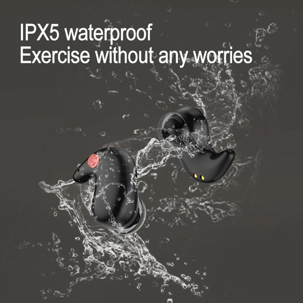 Coconut Ball Bluetooth Earphones With Charging Case White Earbuds