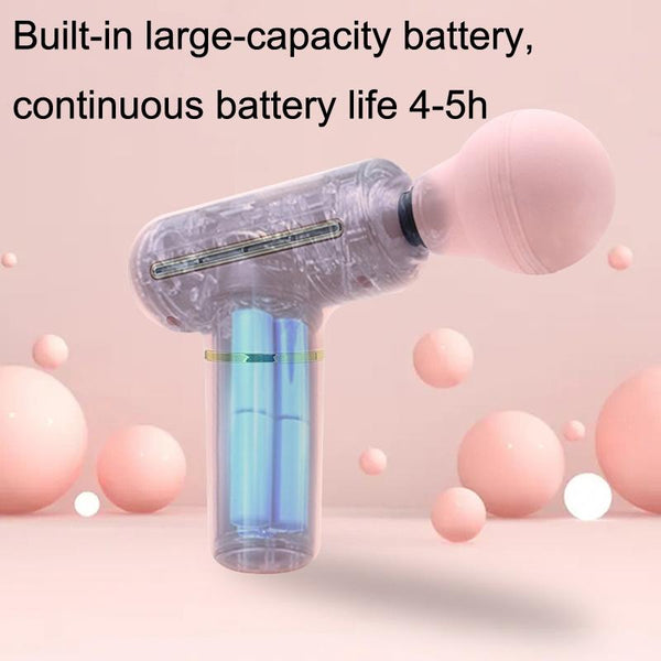 Handheld Massage Gun For Muscle Relaxation_Pink Massagers