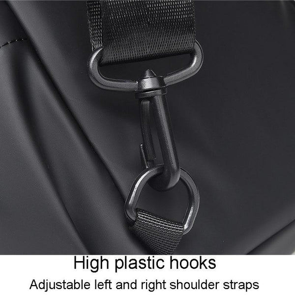 Large Capacity Waterproof Crossbody Chest Bag Black Bags