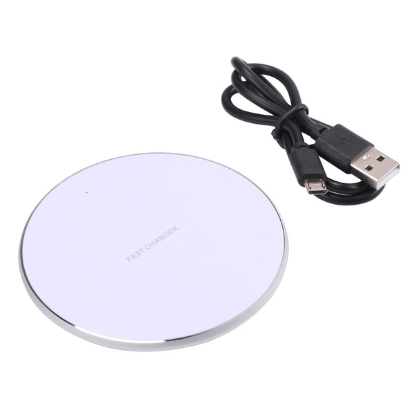 15W Plaid Desktop Wireless Charger White Chargers & Cradles