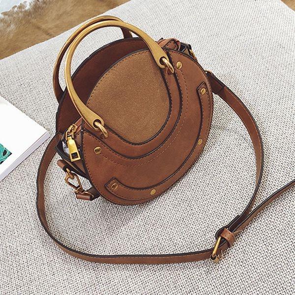 Retro Leather Mini Shoulder Bag For Women Green Women's Bags & Handbags