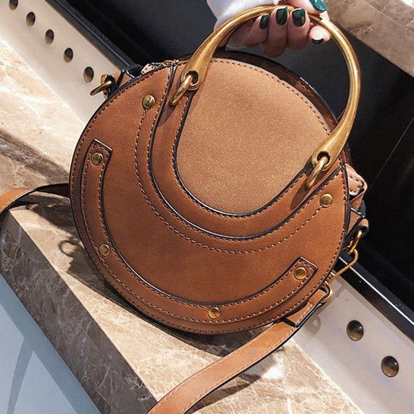 Retro Leather Mini Shoulder Bag For Women Green Women's Bags & Handbags