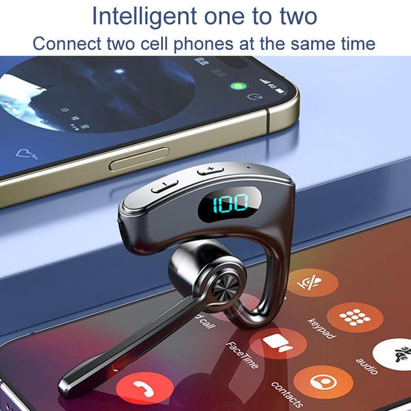 Gaming Bluetooth Earphones With Noise Reduction White Earbuds