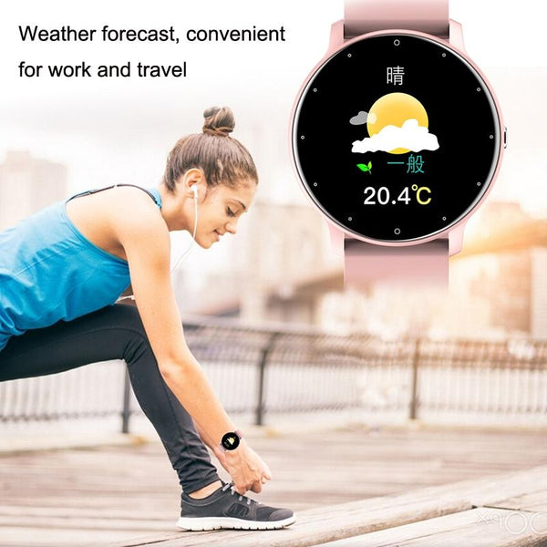 Smart Heart Rate Blood Pressure Oxygen Monitoring Sports Pedometer Wireless Bluetooth Watch Black Smart Watches