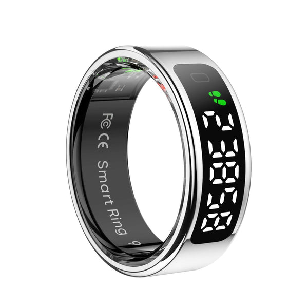 Smart Ring Heart Rate Blood Oxygen Sleep Sports Size 13 Gold Activity Trackers