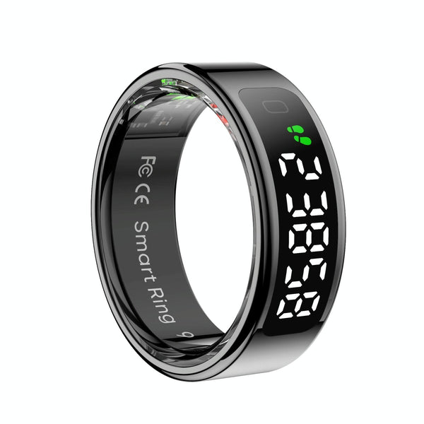 Smart Ring Heart Rate Blood Oxygen Sleep Sports Size 13 Gold Activity Trackers