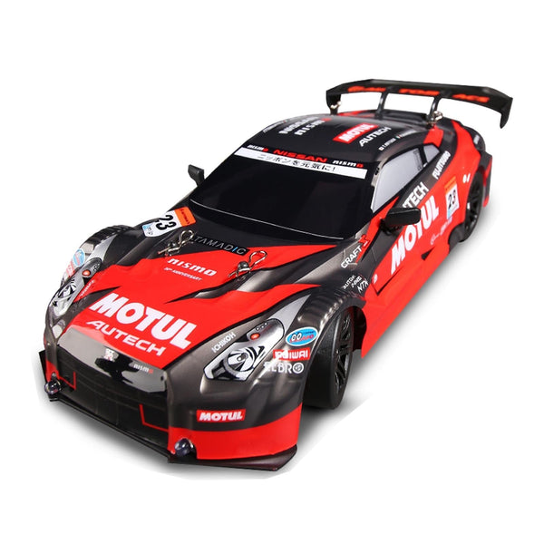 1 16 4Wd Drift Rc Toy Car 2.4G Compact Design Black Red Remote Controlled Toys