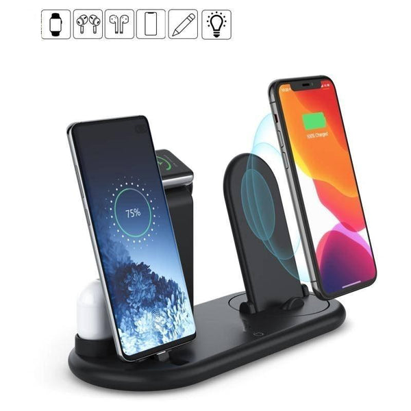 3 In 1 Wireless Charger For Phone Watch And Airpods Chargers & Cradles