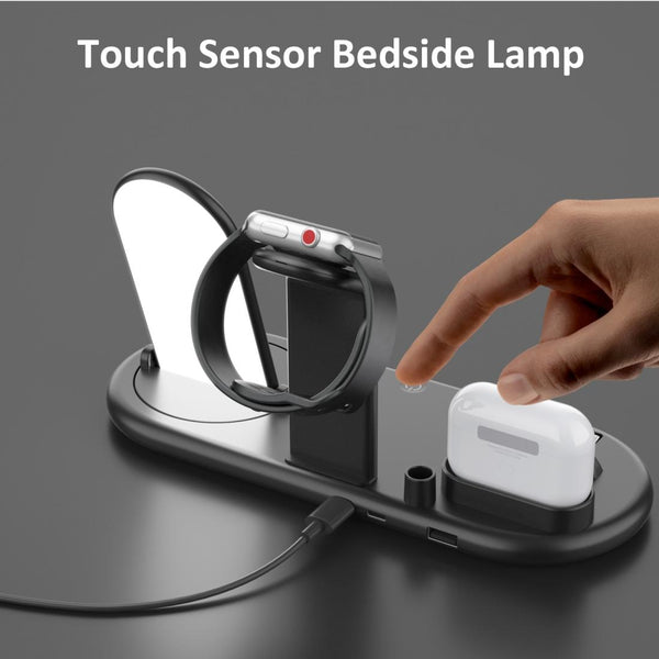 3 In 1 Wireless Charger For Phone Watch And Airpods Chargers & Cradles