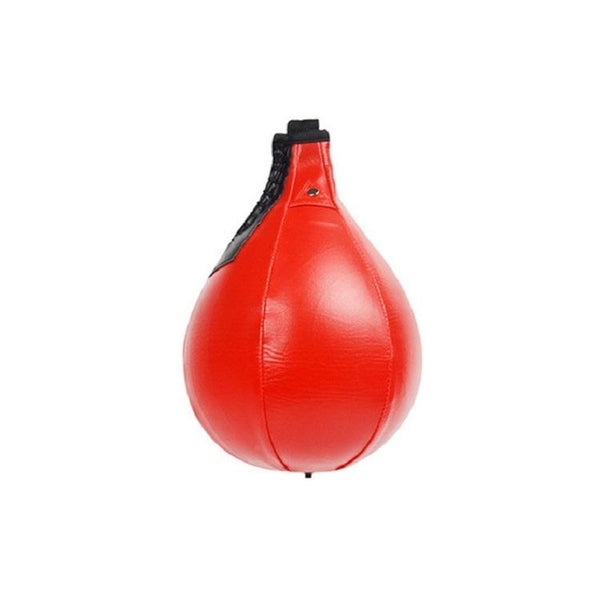 Red Suspended Pear Shaped Speed Ball For Boxing Punching Bags