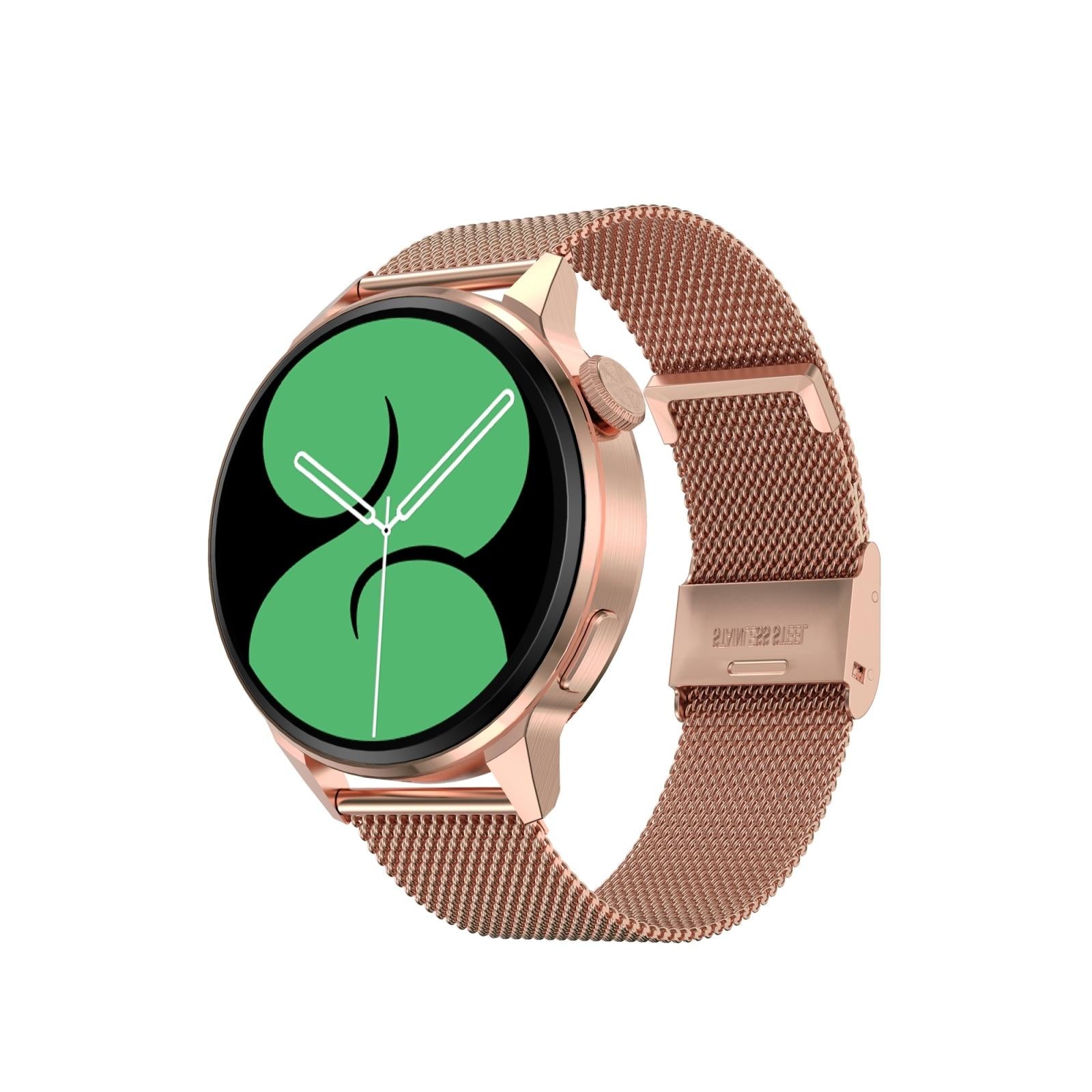 Steel Smart Watch With Colour Screen Dt4 Gold Smart Watches