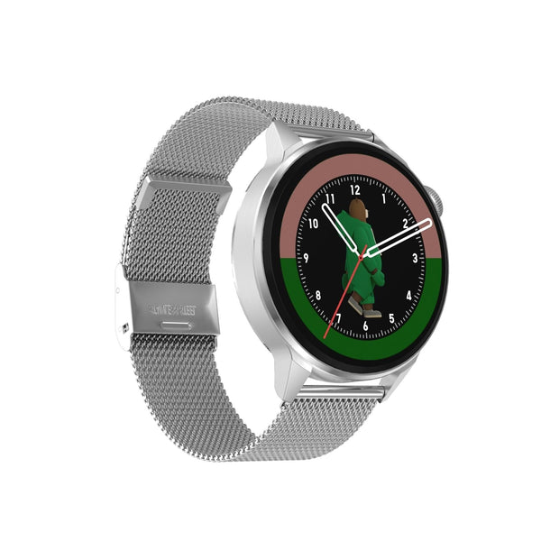 Steel Smart Watch With Colour Screen Dt4 Gold Smart Watches