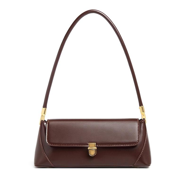 Women Shoulder Bag Red Brown Women's Bags & Handbags