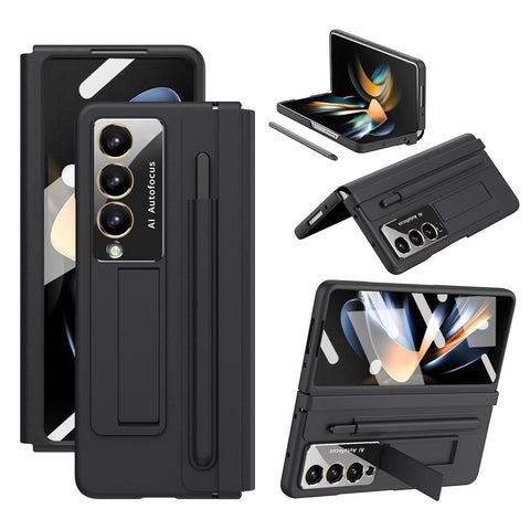 For Samsung Galaxy Z Fold4 5G Full Coverage Pc Case With Pen Black Cases Covers & Skins